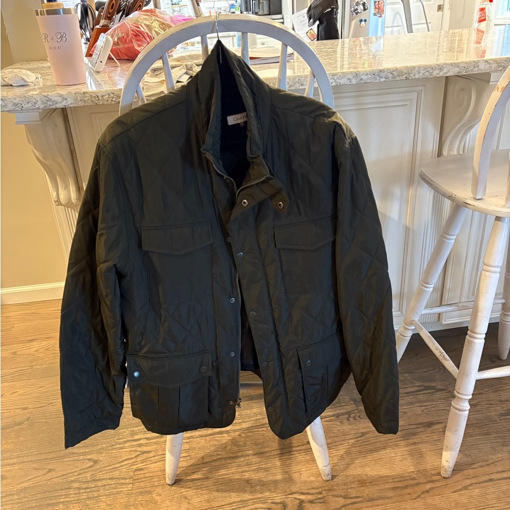 Calvin Klein Green Jacket size 8